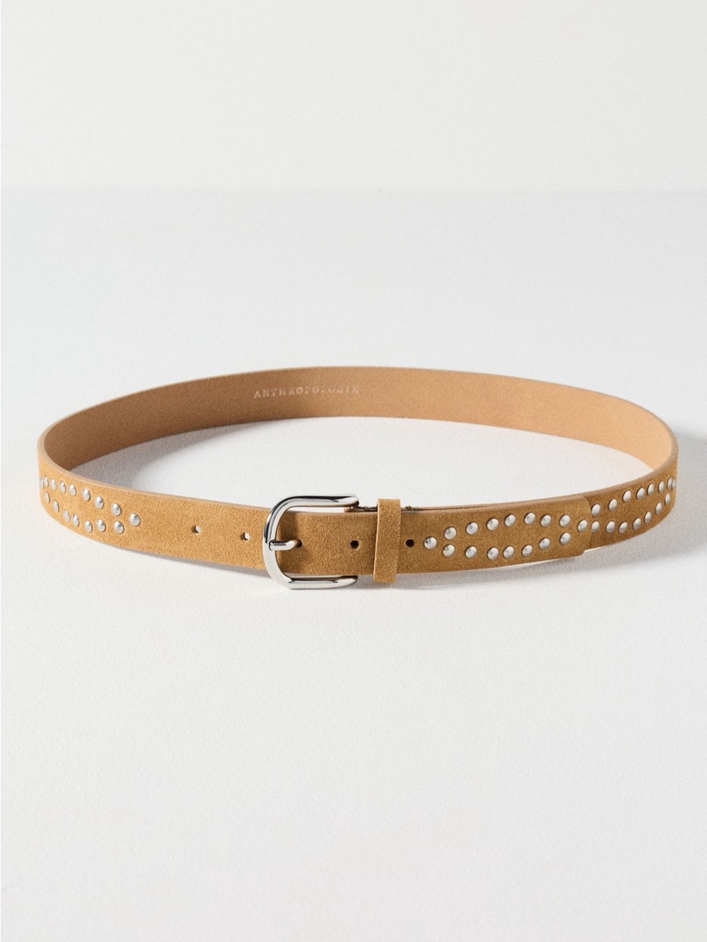 Anthropologie Studded Ellipse Belt